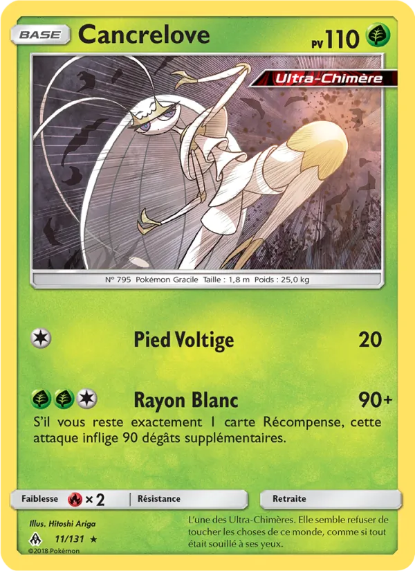 Carte Cancrelove 11/131 – Lumière Interdite