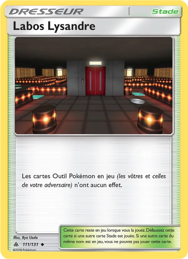 Carte Labos Lysandre 111/131 – Lumière Interdite