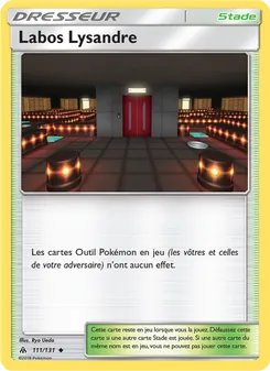 Carte Labos Lysandre 111/131 – Lumière Interdite