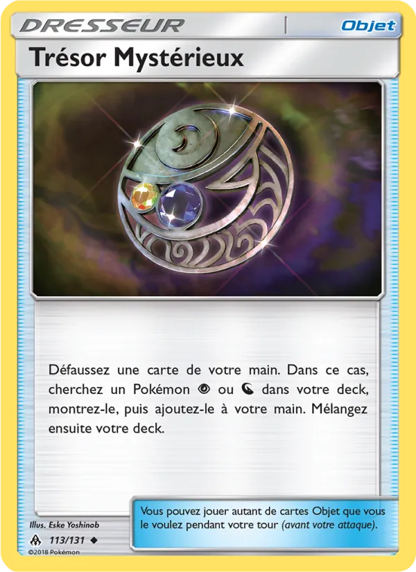 Carte Trésor Mystérieux 113/131 – Lumière Interdite