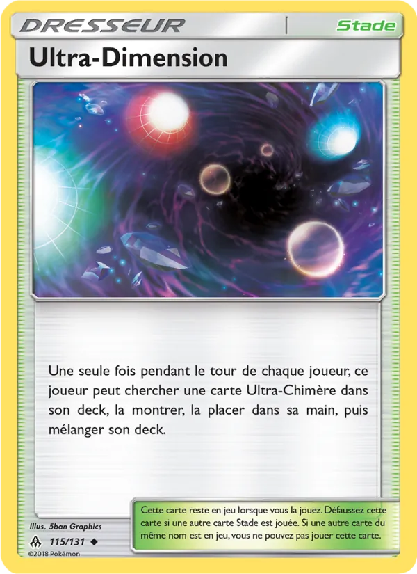 Carte Ultra-Dimension 115/131 – Lumière Interdite