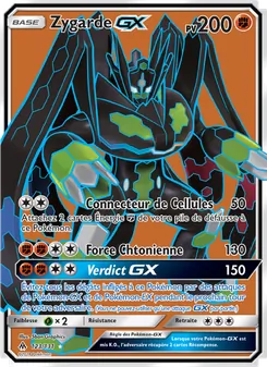 Carte Zygarde GX 123/131 – Lumière Interdite