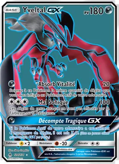 Carte Yveltal GX 124/131 – Lumière Interdite