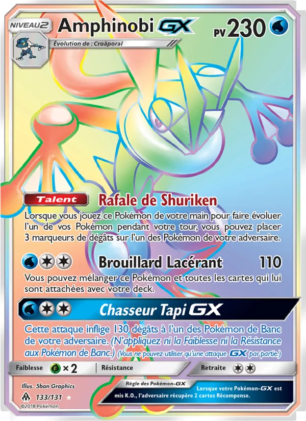 Carte Amphinobi GX 133/131 – Lumière Interdite