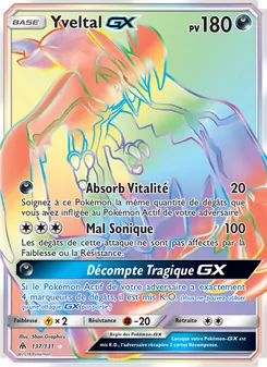Carte Yveltal GX 137/131 – Lumière Interdite