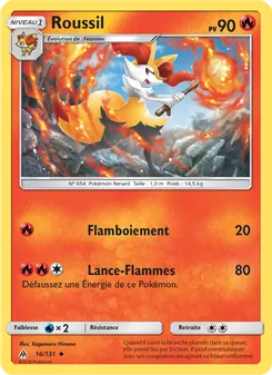 Carte Roussil 16/131 – Lumière Interdite