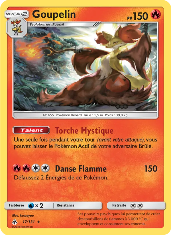Carte Goupelin 17/131 – Lumière Interdite