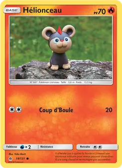 Carte Hélionceau 18/131 – Lumière Interdite