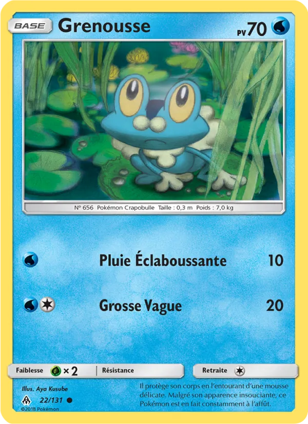 Carte Grenousse 22/131 – Lumière Interdite