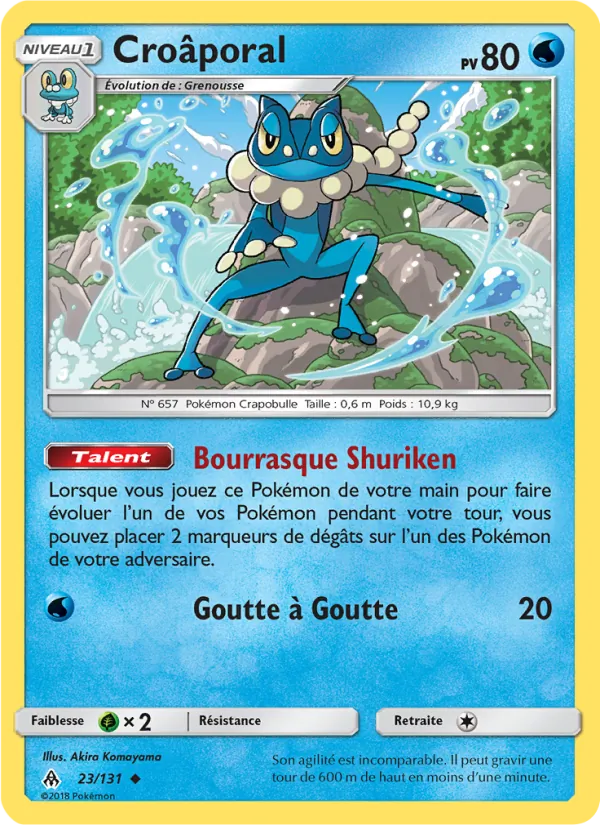 Carte Croâporal 23/131 – Lumière Interdite