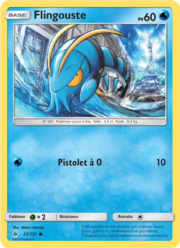 Carte Flingouste 25/131 – Lumière Interdite