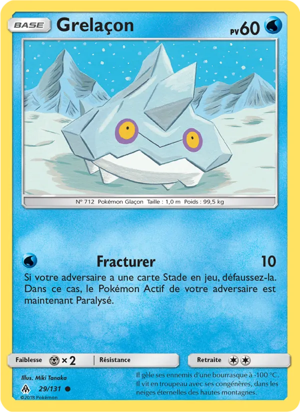 Carte Grelaçon 29/131 – Lumière Interdite