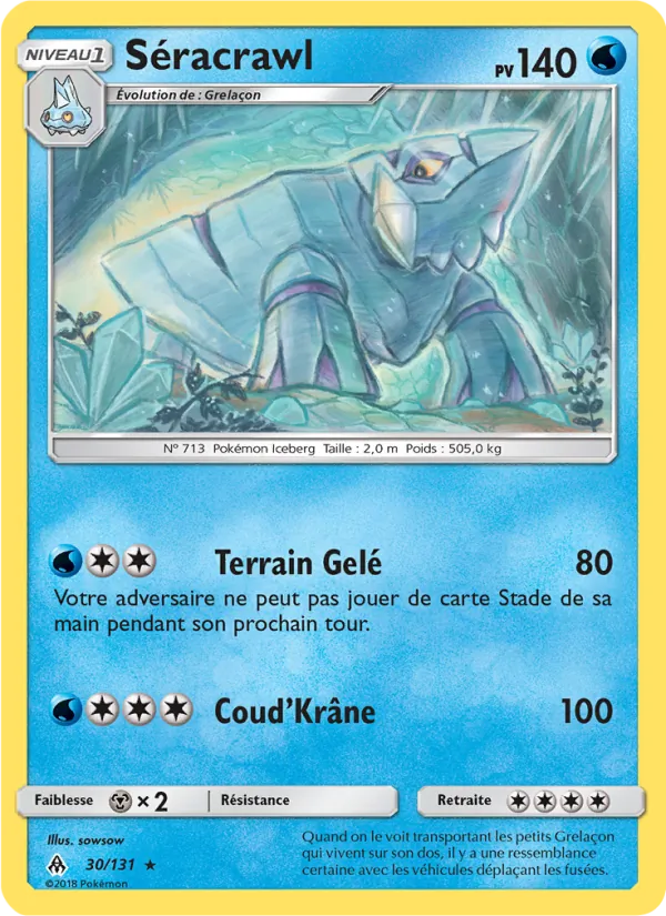 Carte Séracrawl 30/131 – Lumière Interdite