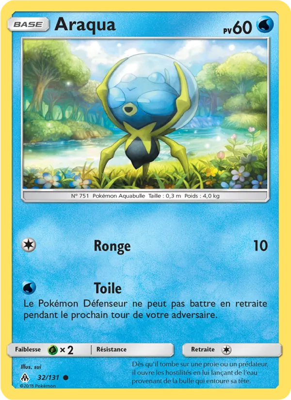 Carte Araqua 32/131 – Lumière Interdite