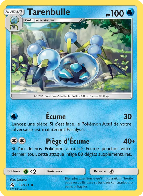 Carte Tarenbulle 33/131 – Lumière Interdite