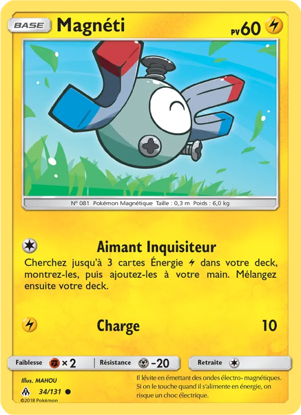 Carte Magnéti 34/131 – Lumière Interdite