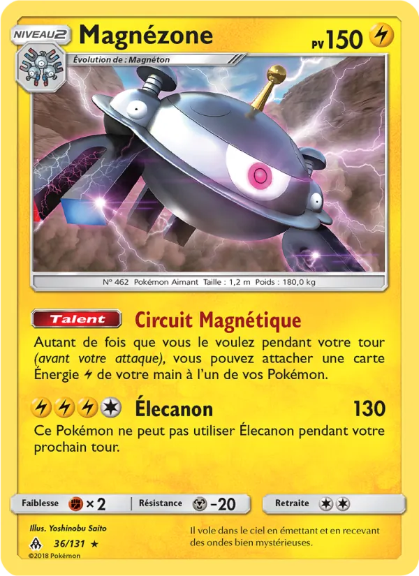 Carte Magnézone 36/131 – Lumière Interdite
