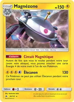 Carte Magnézone 36/131 – Lumière Interdite