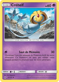 Carte Créhelf 41/131 – Lumière Interdite