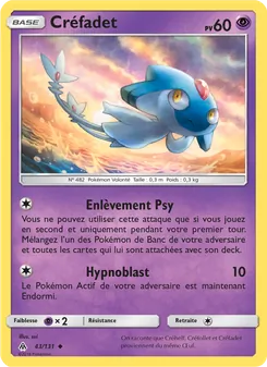 Carte Créfadet 43/131 – Lumière Interdite