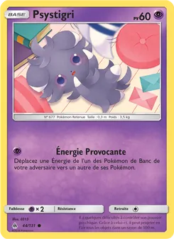 Carte Psystigri 44/131 – Lumière Interdite