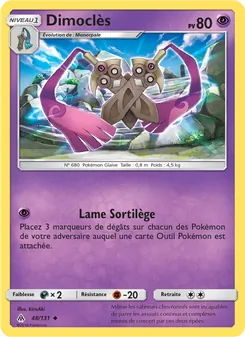Carte Dimoclès 48/131 – Lumière Interdite