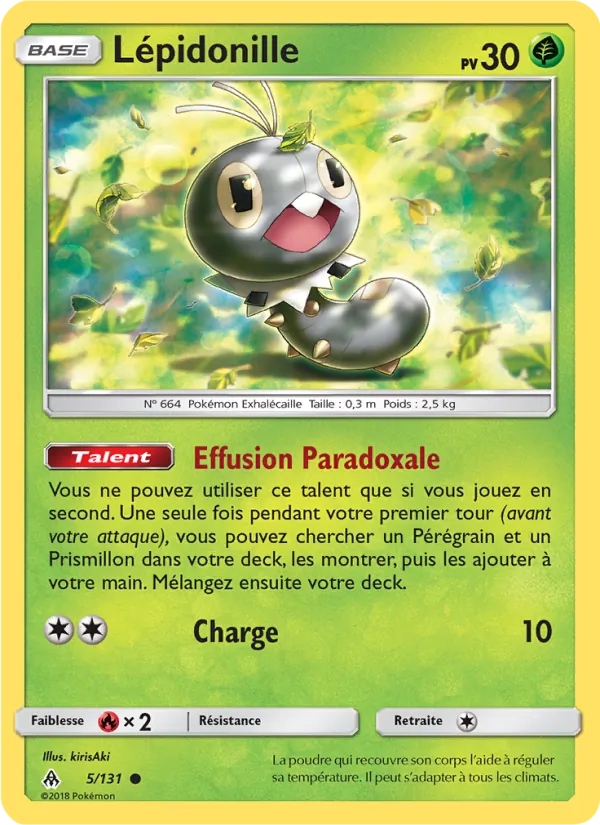 Carte Lépidonille 5/131 – Lumière Interdite
