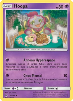 Carte Hoopa 54/131 – Lumière Interdite
