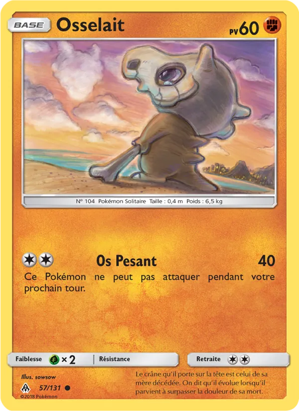 Carte Osselait 57/131 – Lumière Interdite