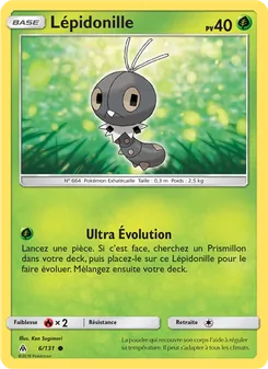 Carte Lépidonille 6/131 – Lumière Interdite
