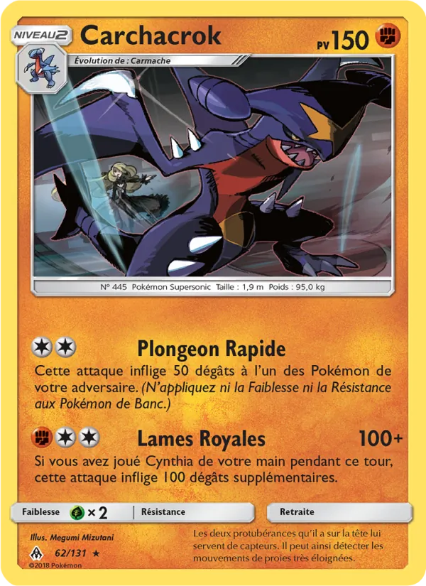 Carte Carchacrok 62/131 – Lumière Interdite