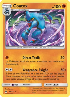 Carte Coatox 64/131 – Lumière Interdite