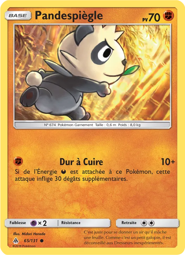 Carte Pandespiègle 65/131 – Lumière Interdite