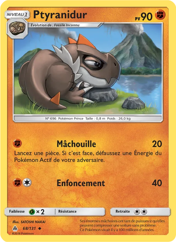 Carte Ptyranidur 68/131 – Lumière Interdite