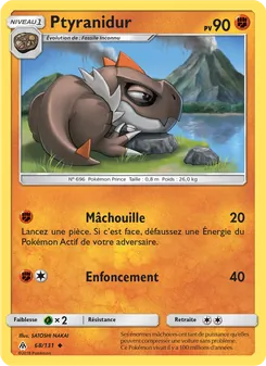 Carte Ptyranidur 68/131 – Lumière Interdite