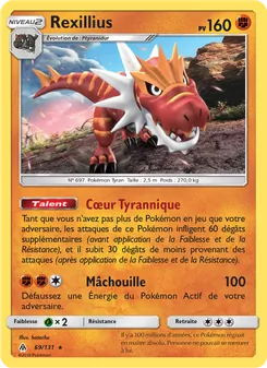 Carte Rexillius 69/131 – Lumière Interdite