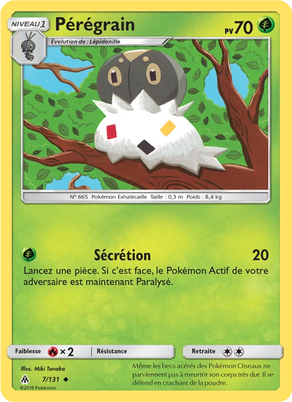 Carte Pérégrain 7/131 – Lumière Interdite