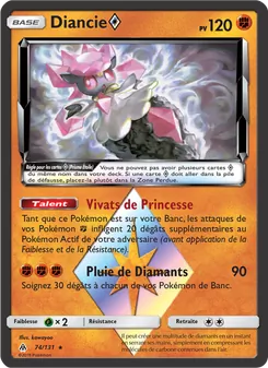 Carte Diancie ◇ 74/131 – Lumière Interdite