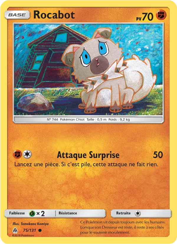 Carte Rocabot 75/131 – Lumière Interdite
