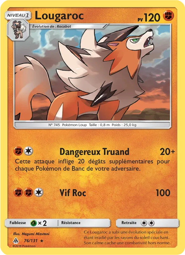 Carte Lougaroc 76/131 – Lumière Interdite