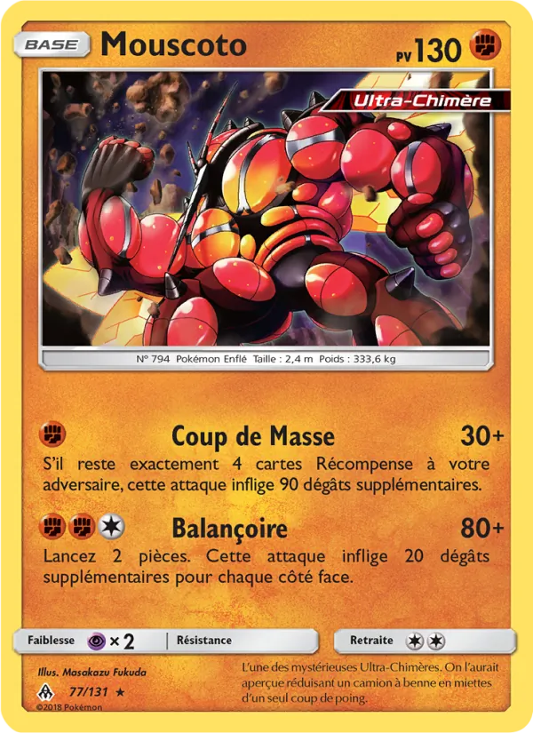 Carte Mouscoto 77/131 – Lumière Interdite