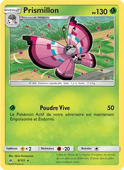 Carte Prismillon 8/131 – Lumière Interdite