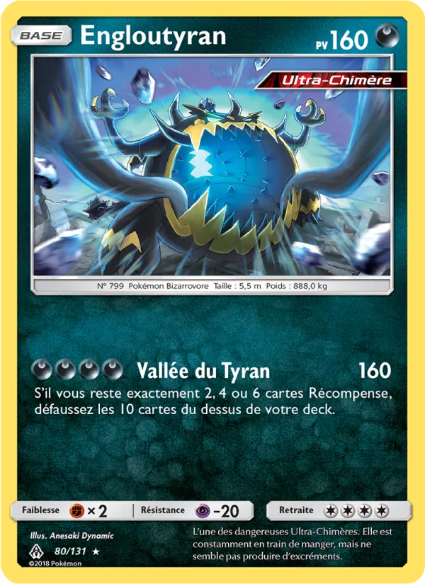 Carte Engloutyran 80/131 – Lumière Interdite