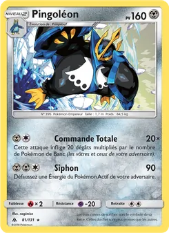 Carte Pingoléon 81/131 – Lumière Interdite