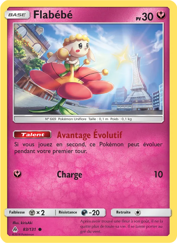 Carte Flabébé 83/131 – Lumière Interdite