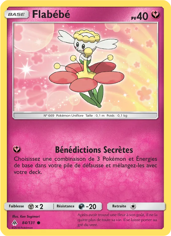 Carte Flabébé 84/131 – Lumière Interdite