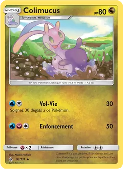 Carte Colimucus 93/131 – Lumière Interdite