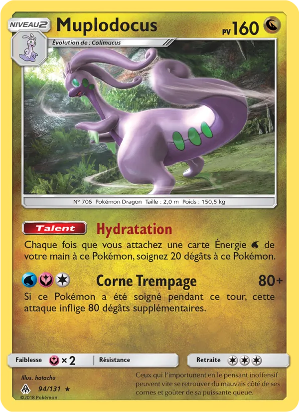 Carte Muplodocus 94/131 – Lumière Interdite