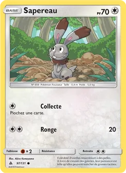Carte Sapereau 97/131 – Lumière Interdite