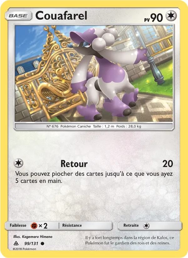Carte Couafarel 99/131 – Lumière Interdite